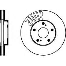 MDC898 MINTEX Тормозной диск