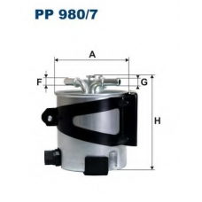 PP980/7 FILTRON Топливный фильтр