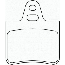 T0150 PAGID Комплект тормозных колодок, дисковый тормоз