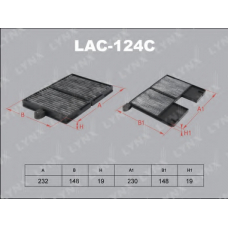 LAC-124C LYNX Cалонный фильтр