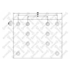 85-01014-SX STELLOX Комплект тормозных башмаков, барабанные тормоза