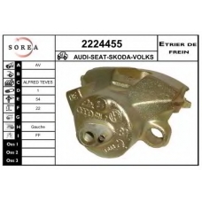 2224455 EAI Тормозной суппорт