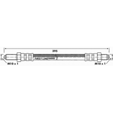 FBH6385 FIRST LINE Тормозной шланг