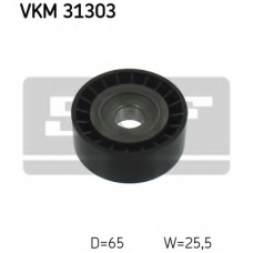 VKM 31303 SKF Паразитный / ведущий ролик, поликлиновой ремень