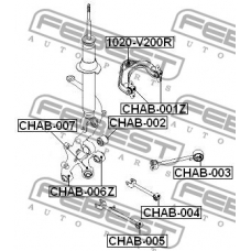 CHAB-005 FEBEST Подвеска, рычаг независимой подвески колеса