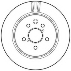 562823JC JURID Тормозной диск