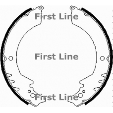 FBS169 FIRST LINE Комплект тормозных колодок