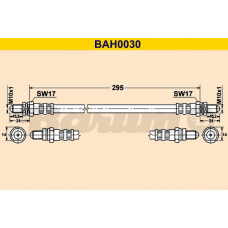 BAH0030 BARUM Тормозной шланг