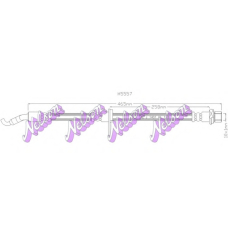 H5557 Brovex-Nelson Тормозной шланг