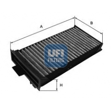 54.232.00 UFI Фильтр, воздух во внутренном пространстве