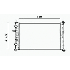 RM0570 EQUAL QUALITY Радиатор, охлаждение двигателя