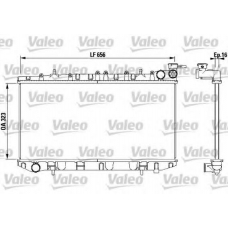 731664 VALEO Радиатор, охлаждение двигателя