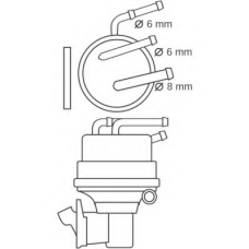 QFP257 QH Benelux Топливный насос