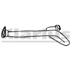 142790 KLARIUS Труба выхлопного газа