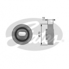 T41013 GATES Натяжной ролик, ремень грм