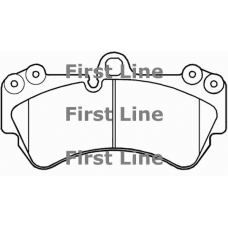 FBP3613 FIRST LINE Комплект тормозных колодок, дисковый тормоз