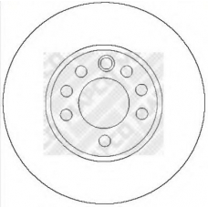 25708 MAPCO Тормозной диск