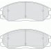 FQT1605 FERODO Комплект тормозных колодок, дисковый тормоз