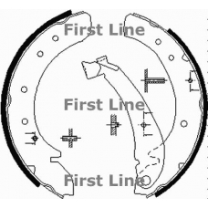 FBS519 FIRST LINE Комплект тормозных колодок