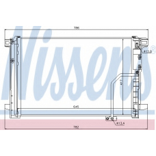 940035 NISSENS Конденсатор, кондиционер