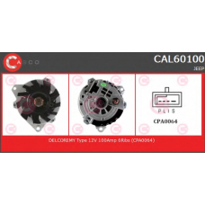 CAL60100 CASCO Генератор