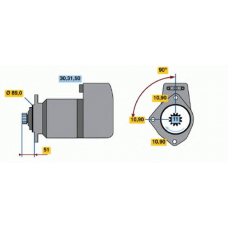 0 001 417 060 BOSCH Стартер