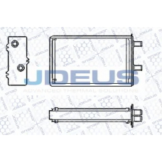 RA2030010 JDEUS Теплообменник, отопление салона