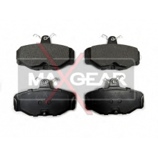 19-0436 MAXGEAR Комплект тормозных колодок, дисковый тормоз