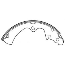 FN-3343 JNBK Колодки тормозные