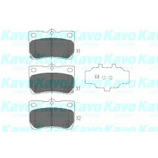 KBP-9083 KAVO PARTS Комплект тормозных колодок, дисковый тормоз
