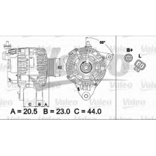 437488 VALEO Генератор