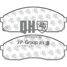 3663600319 Jp Group Комплект тормозных колодок, дисковый тормоз