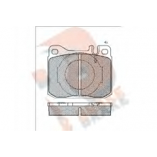 RB0324 R BRAKE Комплект тормозных колодок, дисковый тормоз