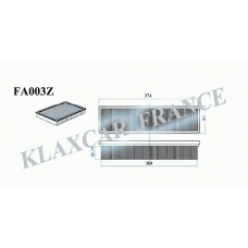FA003z KLAXCAR FRANCE Воздушный фильтр