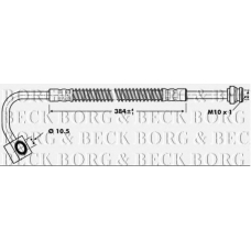 BBH6733 BORG & BECK Тормозной шланг