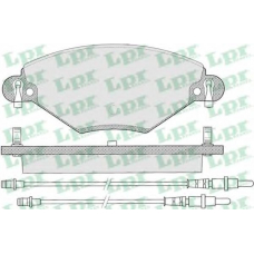 05P793 LPR Комплект тормозных колодок, дисковый тормоз