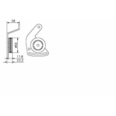 TKR 9135 TIMKEN Натяжной ролик, ремень грм