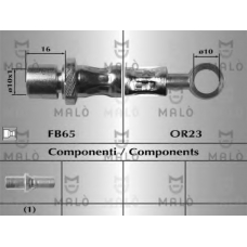 80376 Malo Тормозной шланг