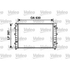 731759 VALEO Радиатор, охлаждение двигателя