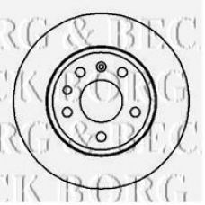 BBD5059 BORG & BECK Тормозной диск