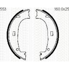 8100 11553 TRIDON Brake shoes hand brake