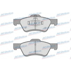 AC0581622D AC Delco Комплект тормозных колодок, дисковый тормоз