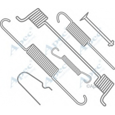 KIT718 APEC Комплектующие, тормозная колодка