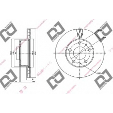 BD1523 DJ PARTS Тормозной диск