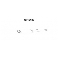 CT15189 VENEPORTE Предглушитель выхлопных газов