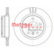 6722.10 METZGER Тормозной диск