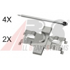 1805Q ABS Комплектующие, колодки дискового тормоза