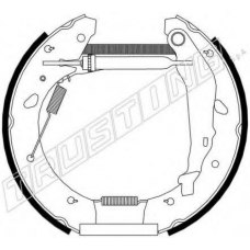 6251 TRUSTING Комплект тормозных колодок