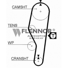 4952 FLENNOR Ремень ГРМ