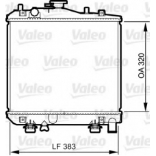 735079 VALEO Радиатор, охлаждение двигателя